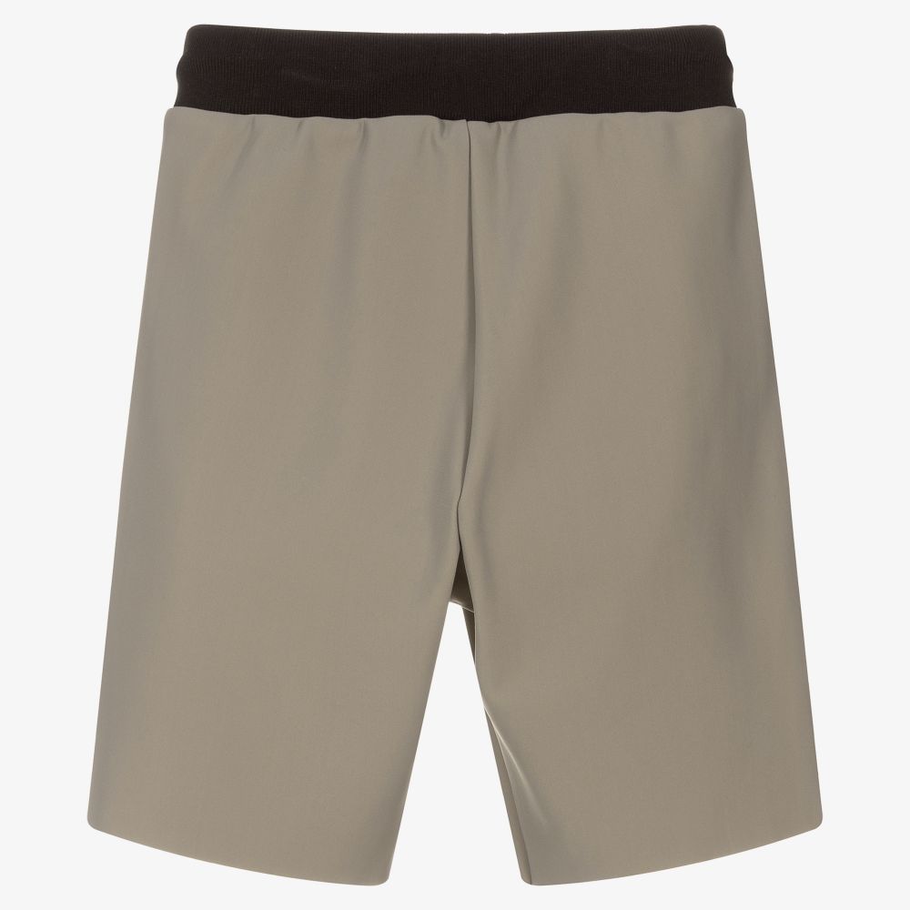 Il Gufo-Boys Green Jersey Shorts | Childrensalon Outlet