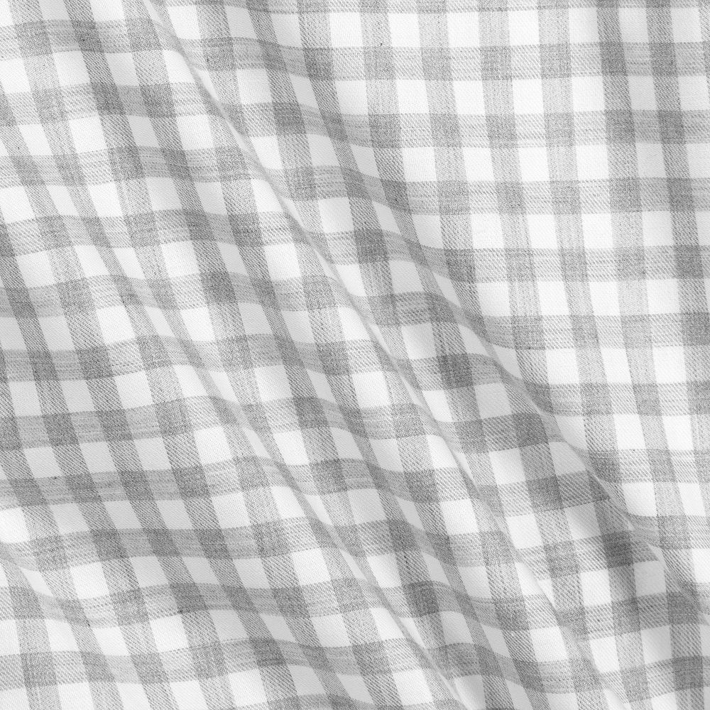 Il Gufo-Boys Grey Check Cotton Shirt | Childrensalon Outlet
