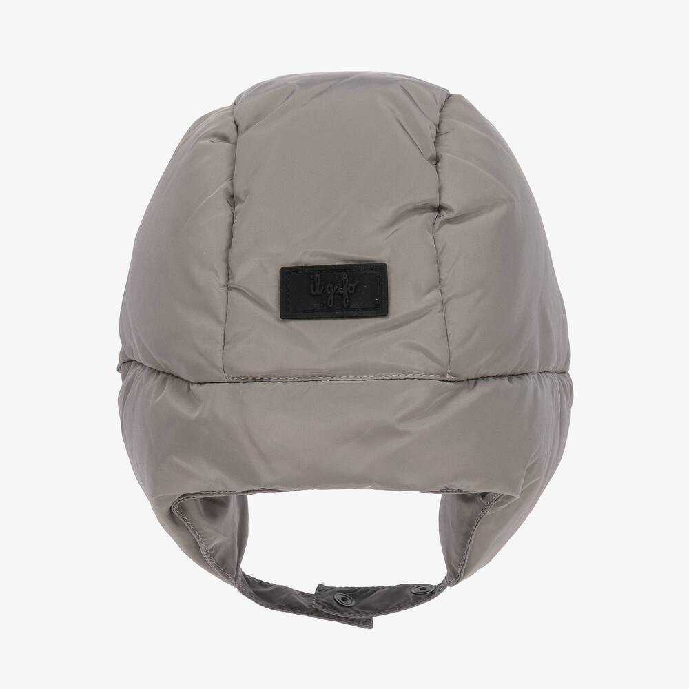 Boys grey sales trapper hat