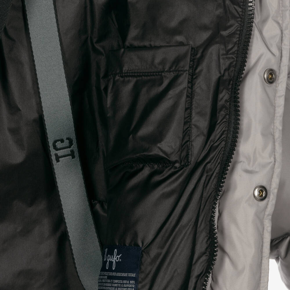 Il Gufo-Серый пуховик для мальчиков | Childrensalon Outlet