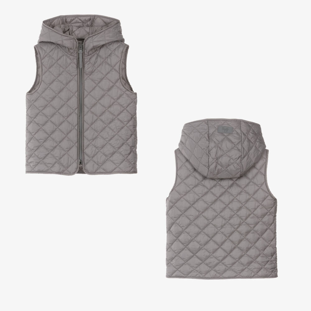 إيل غوفو-معطف 2 في 1 لون رمادي للأولاد | Childrensalon Outlet