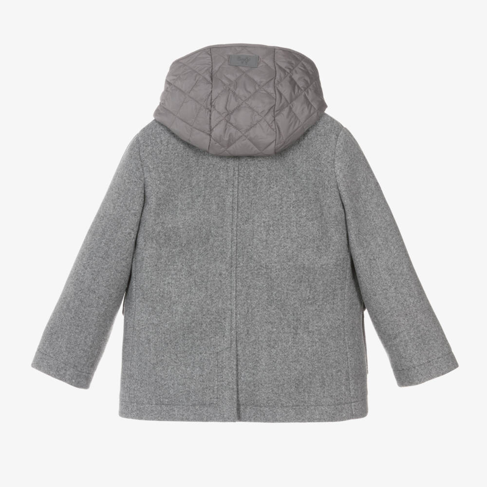 إيل غوفو-معطف 2 في 1 لون رمادي للأولاد | Childrensalon Outlet