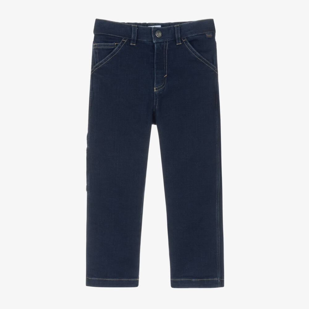 Il Gufo-Boys Indigo Cotton Jeans | Childrensalon Outlet