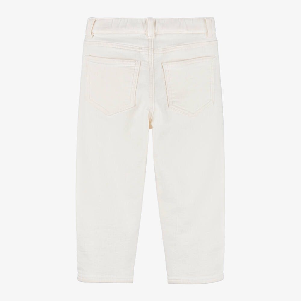 Il Gufo-جينز دنيم جيرسي لون عاجي للأولاد | Childrensalon Outlet