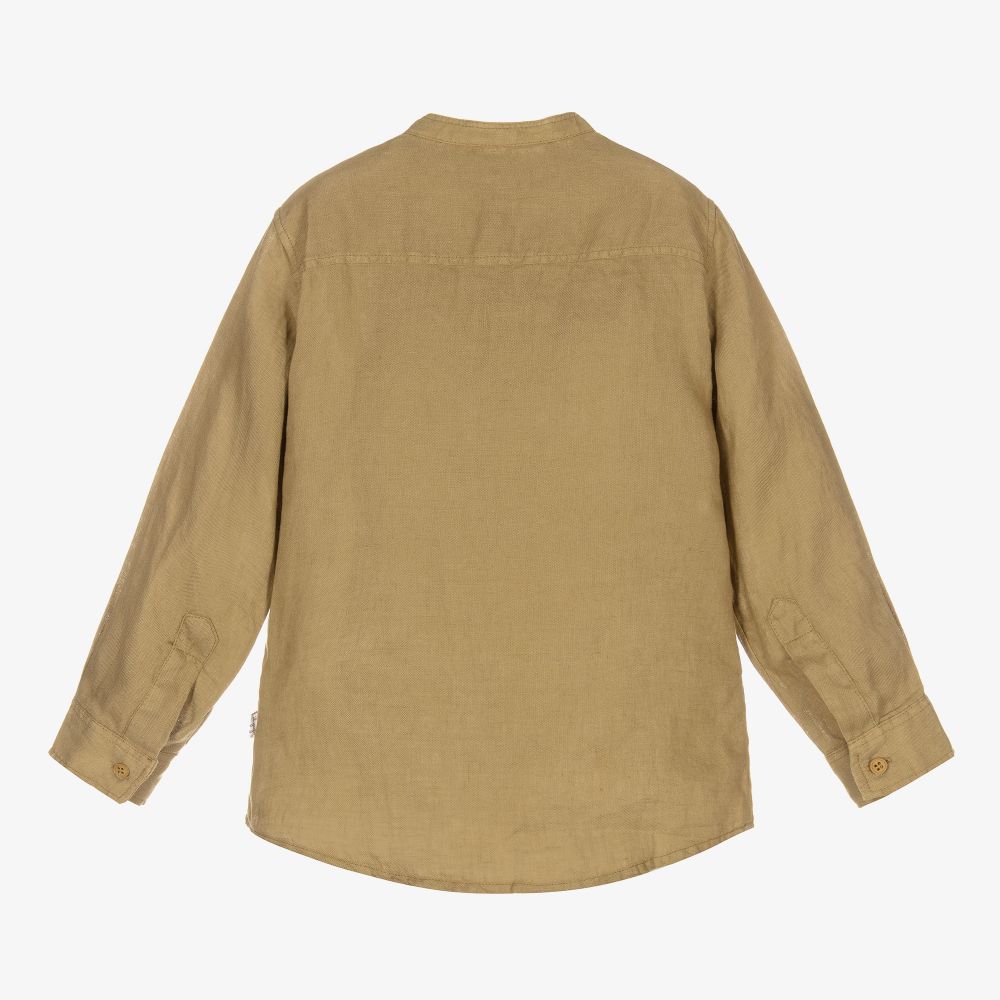 Il Gufo-Рубашка цвета хаки для мальчиков | Childrensalon Outlet