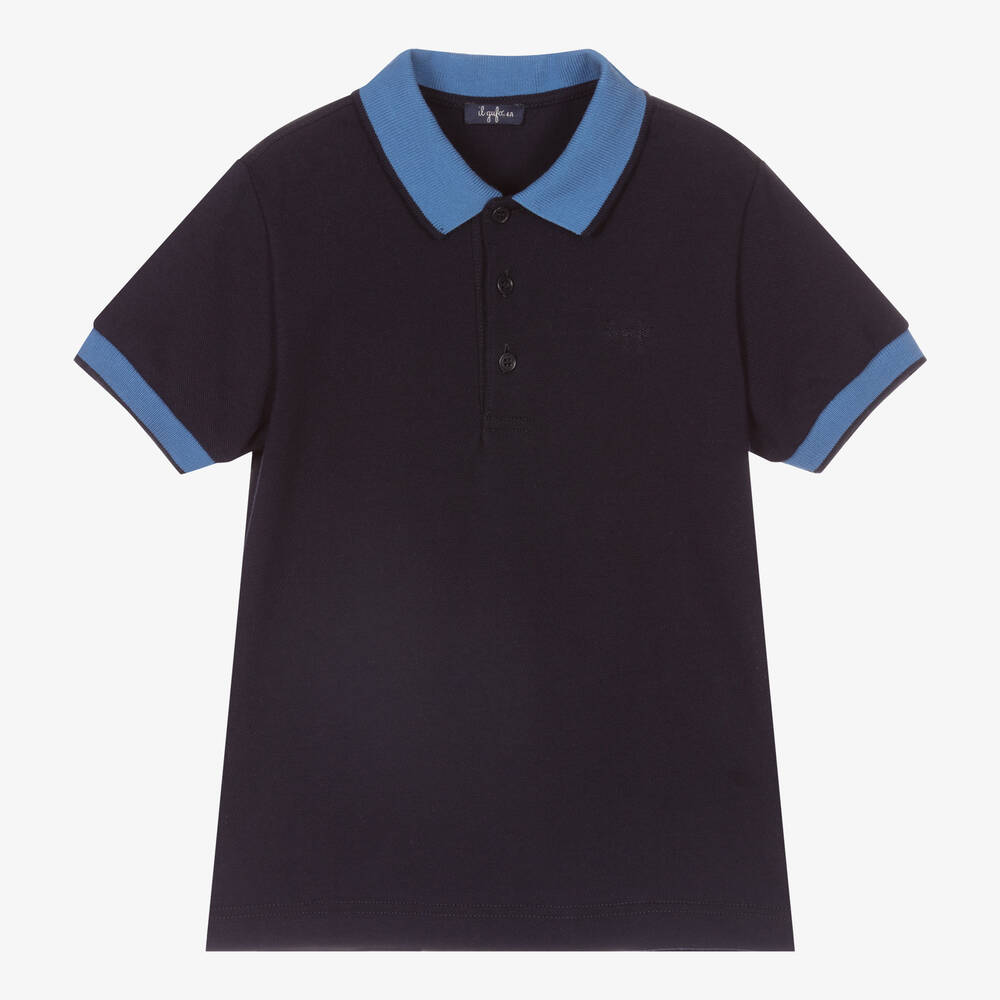 Il Gufo - Navyblaues Poloshirt für Jungen | Childrensalon
