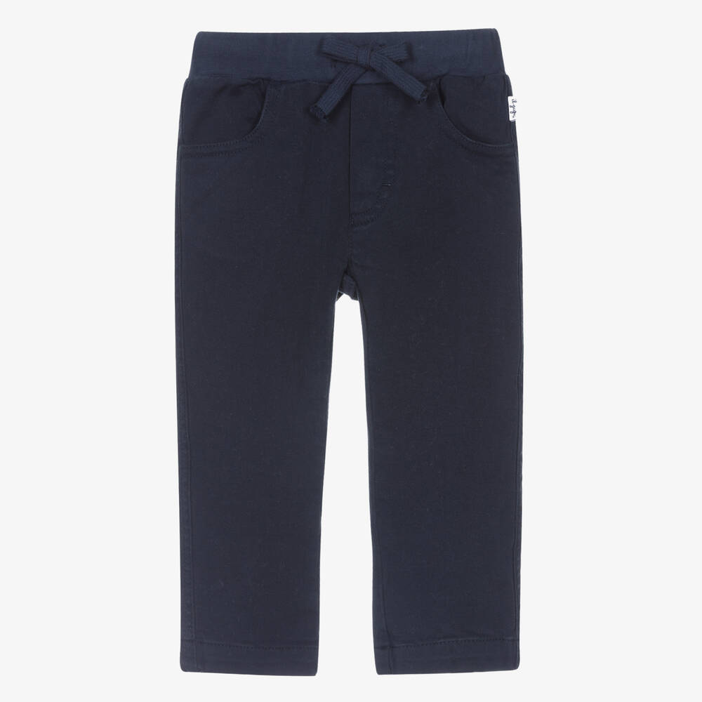 Il Gufo - Navyblaue Baumwollhose (J) | Childrensalon