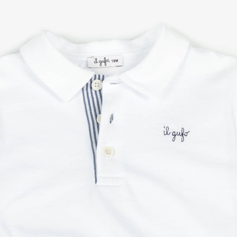 Il Gufo-Boys Sky & Ivory Cotton Set | Childrensalon Outlet