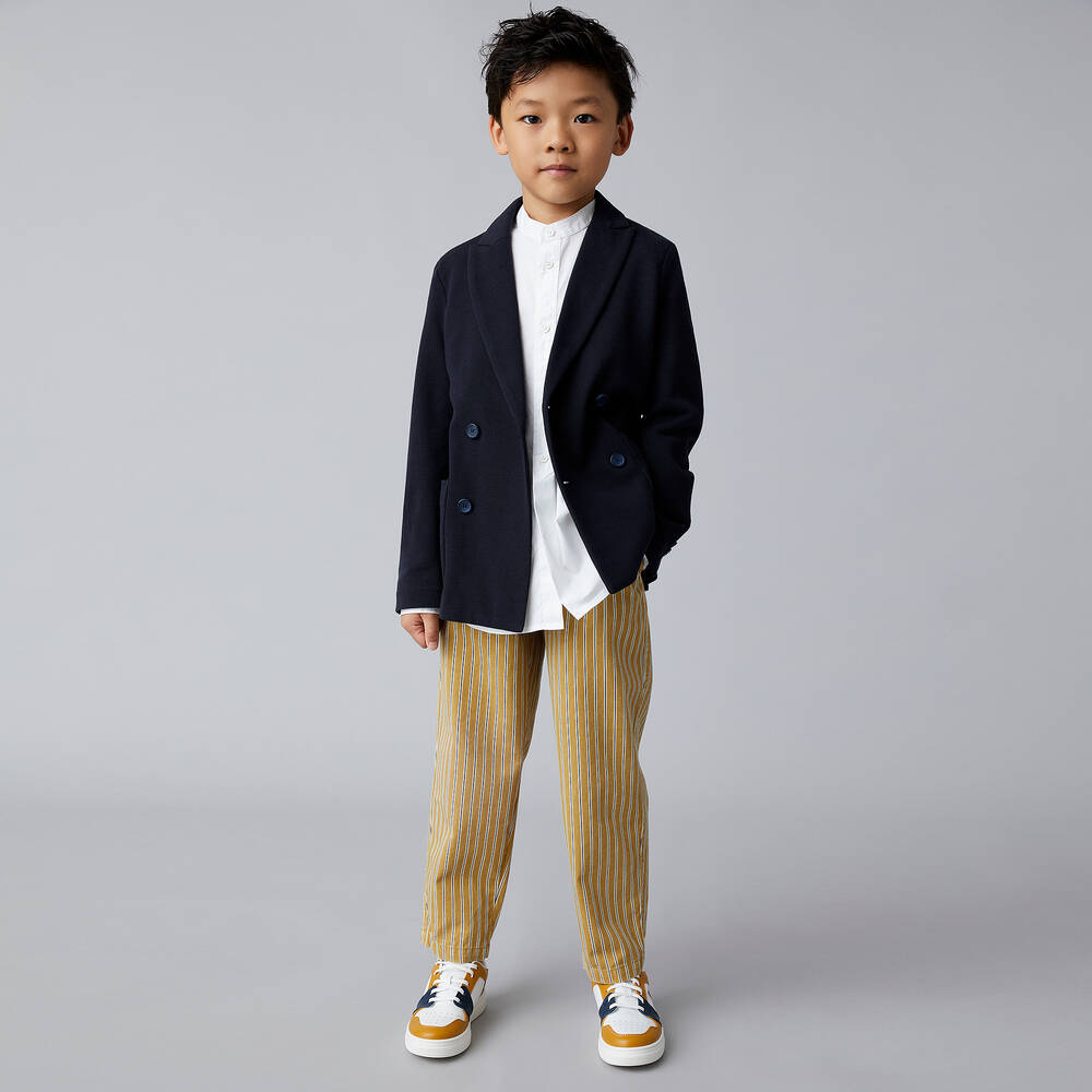 Il Gufo-Boys White Linen Shirt | Childrensalon Outlet