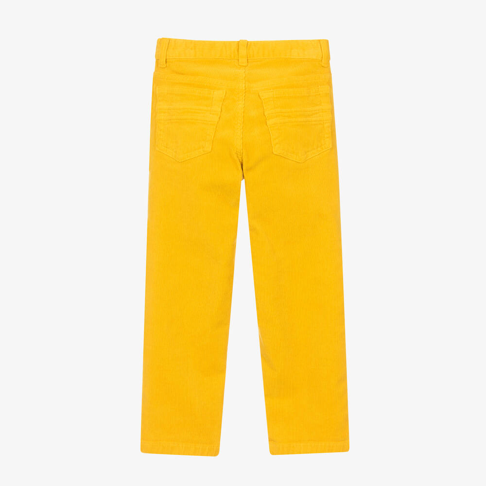 Il Gufo Boys Yellow Corduroy Trousers