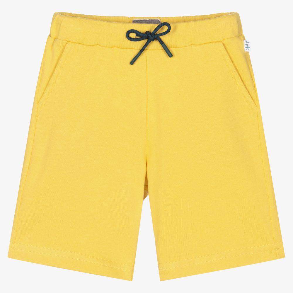 Il Gufo - Gelbe Baumwollshorts (J) | Childrensalon