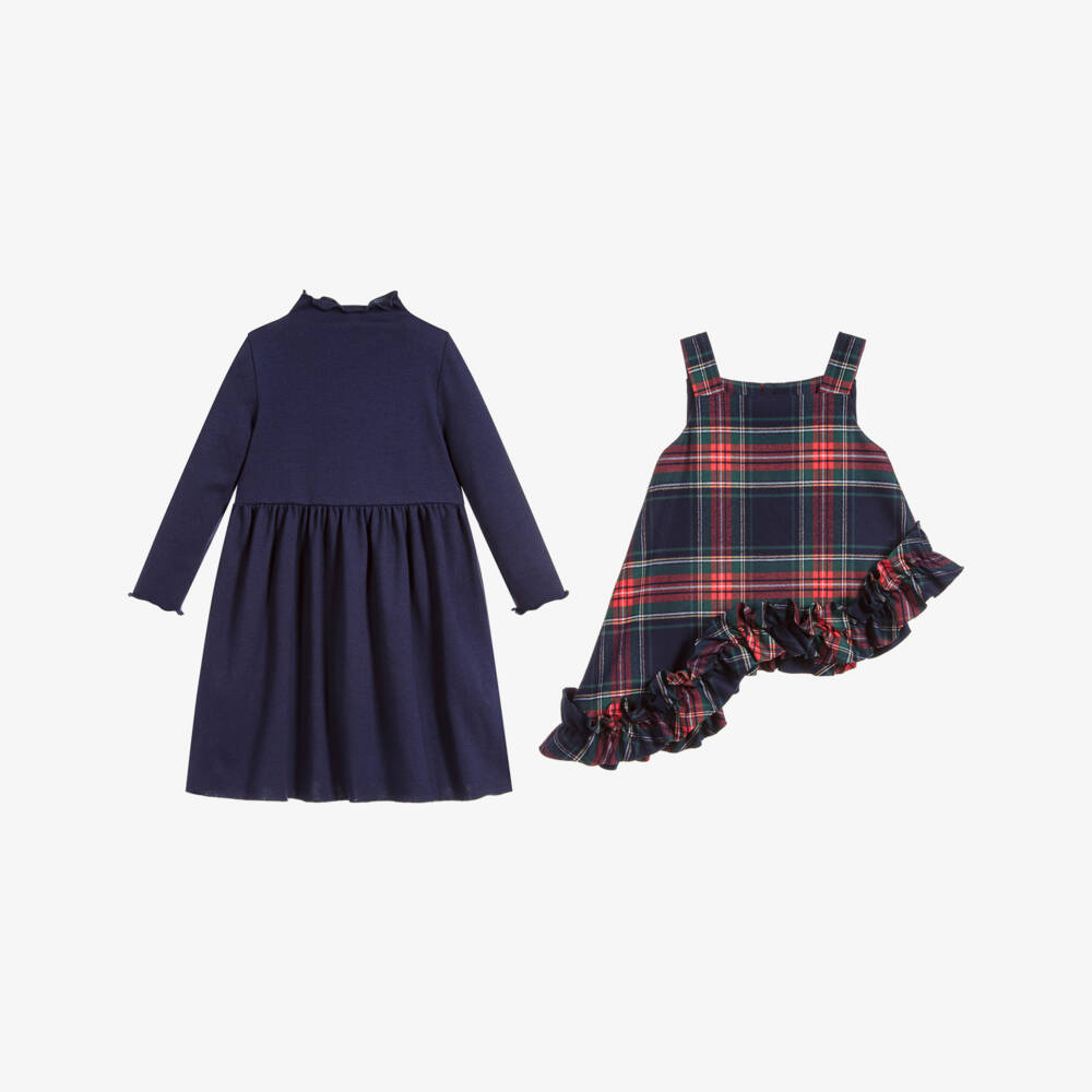 Il Gufo-Girls 2 Piece Dress Set | Childrensalon Outlet