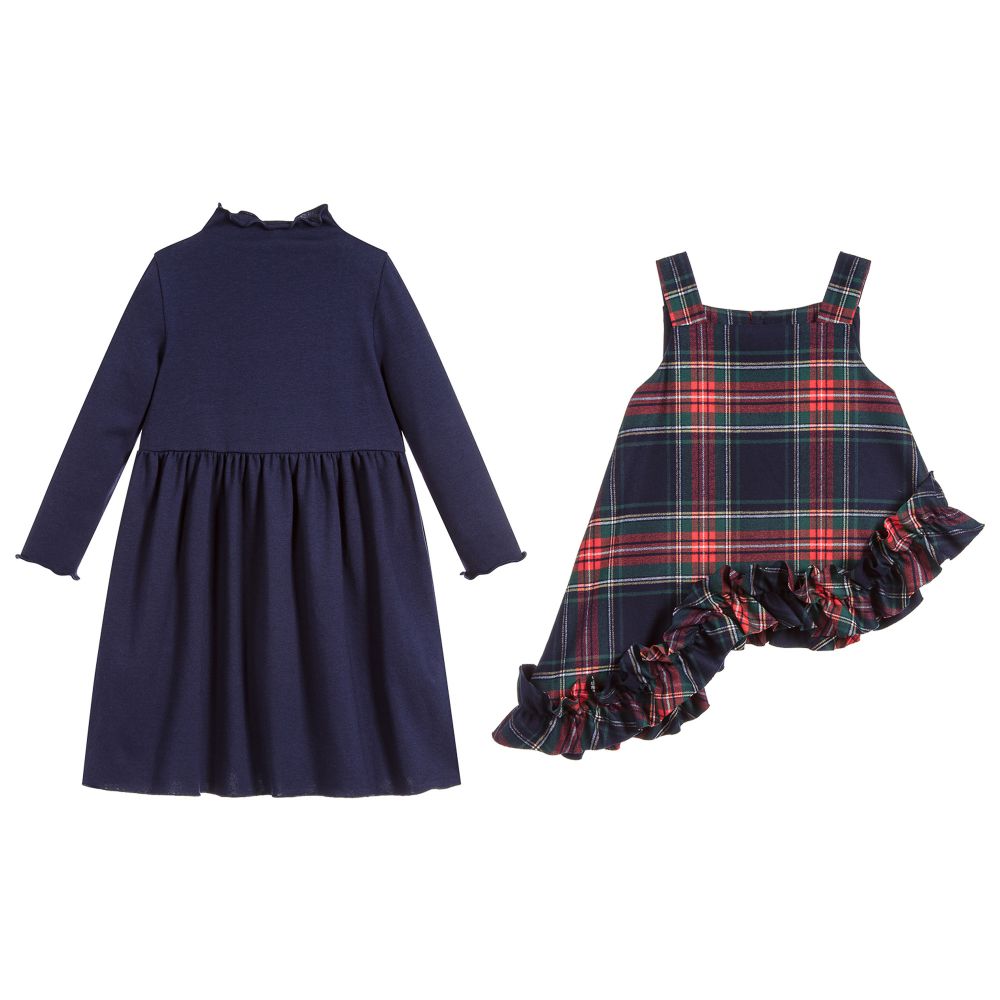 Il Gufo-Girls 2 Piece Dress Set | Childrensalon Outlet