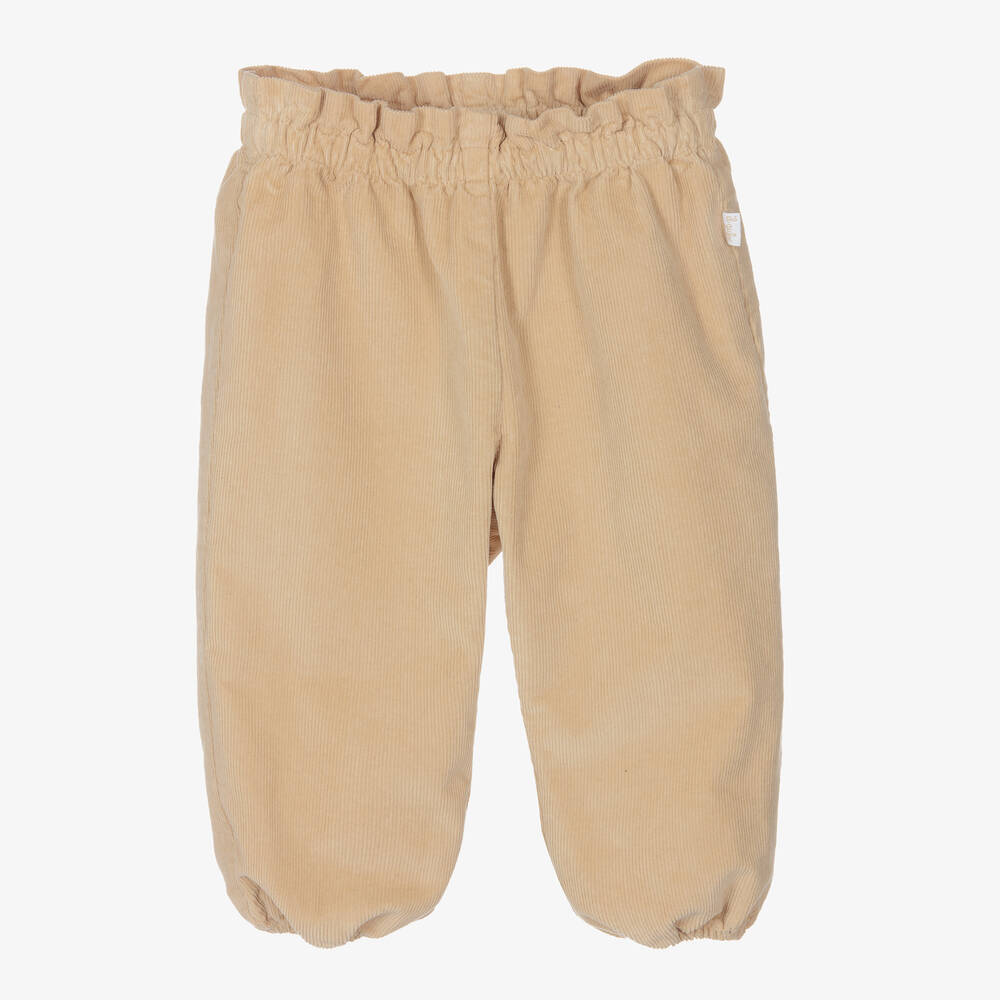 Il Gufo - Pantalon velours beige Fille | Childrensalon