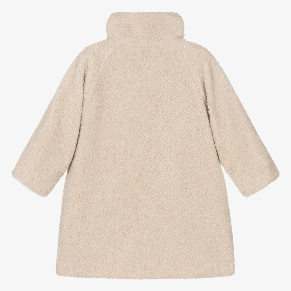 Girls sherpa coats cheap