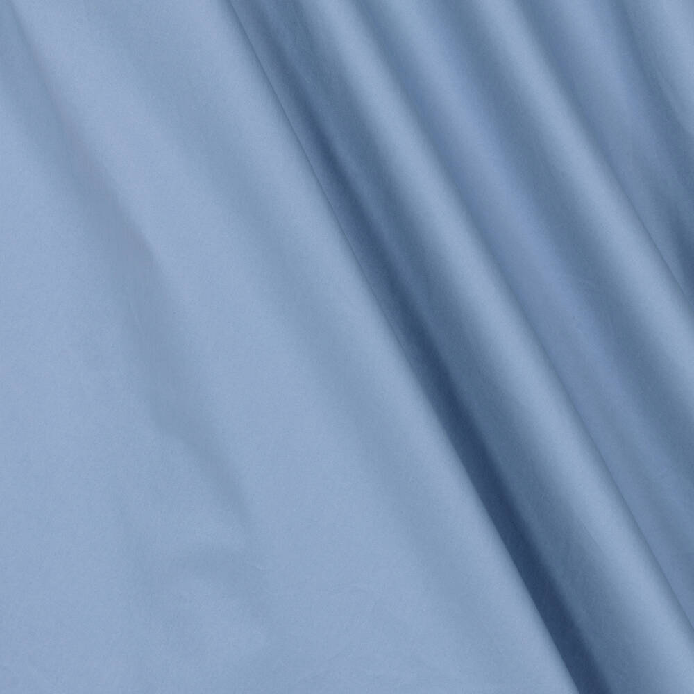 Il Gufo-Girls Blue Cotton A-Line Dress | Childrensalon Outlet