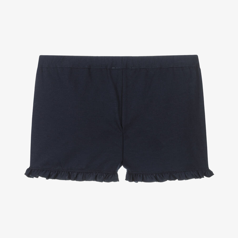 Il Gufo-Синие шорты из хлопкового джерси | Childrensalon Outlet