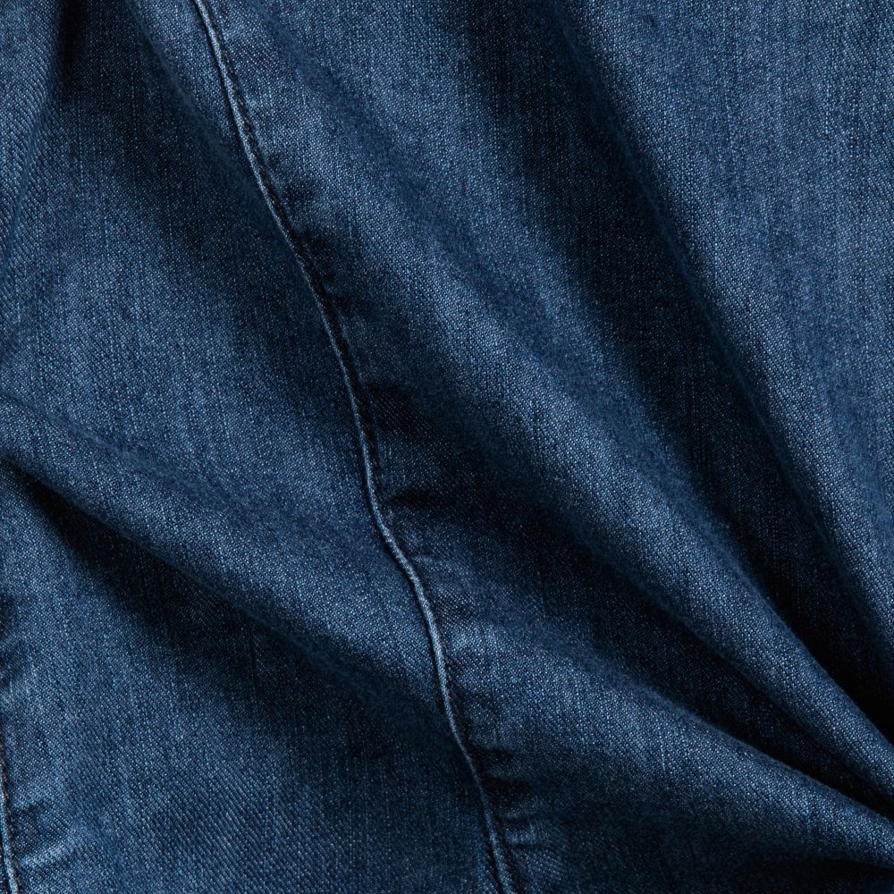 Il Gufo-Girls Blue Denim Peplum Jacket | Childrensalon Outlet