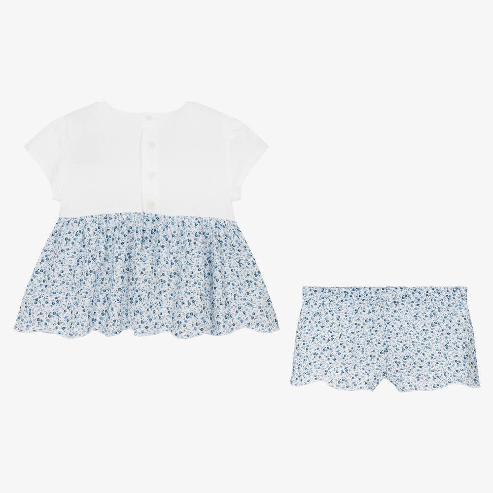 Il Gufo-Топ и шорты в цветочек | Childrensalon Outlet