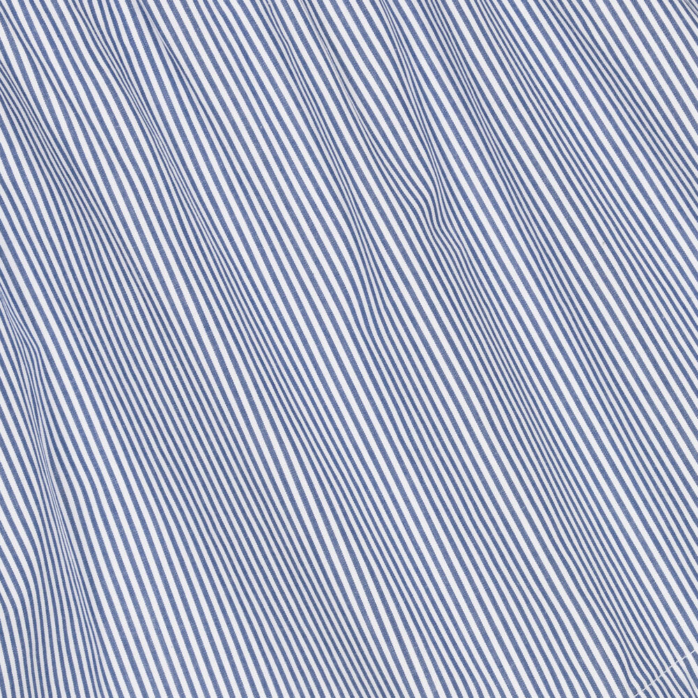 Il Gufo-Белое платье в синюю полоску | Childrensalon Outlet