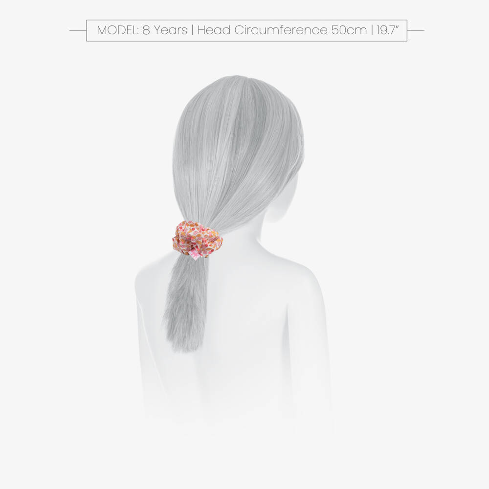 Il Gufo-Резинка для волос из хлопка с цветами сакуры для девочек | Childrensalon Outlet