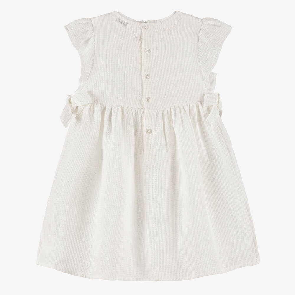 Il Gufo-فستان عاجي فاخر للبنات | Childrensalon Outlet