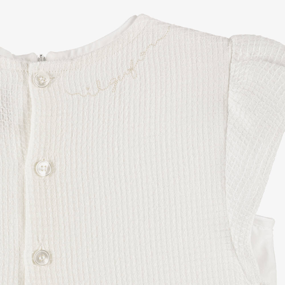 Il Gufo-فستان عاجي فاخر للبنات | Childrensalon Outlet