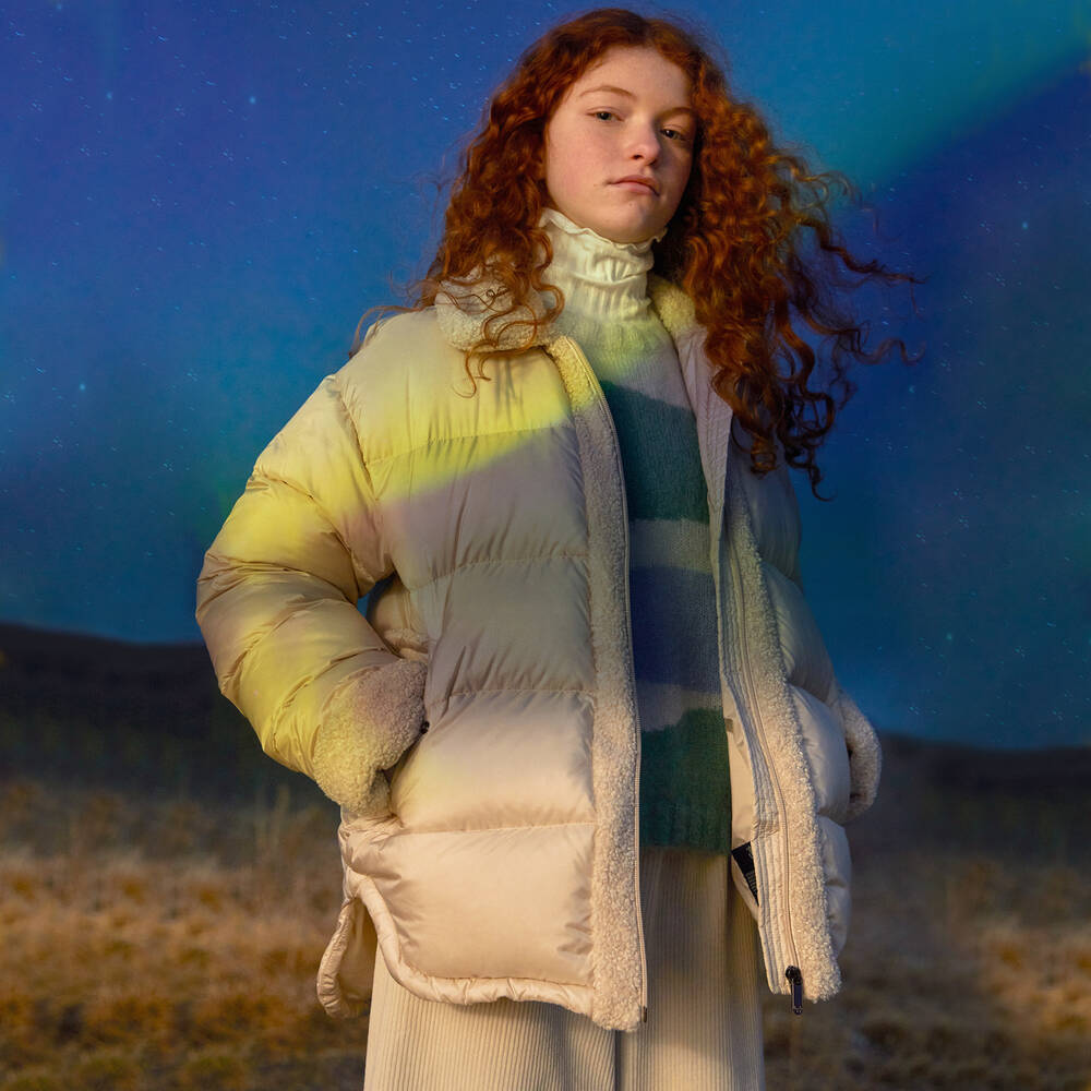 Il Gufo-Girls Grey Mohair Sweater | Childrensalon Outlet