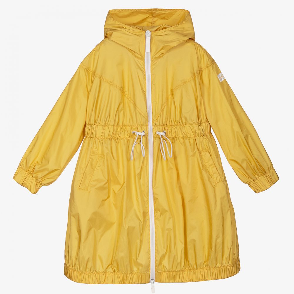 Girls mustard coat deals