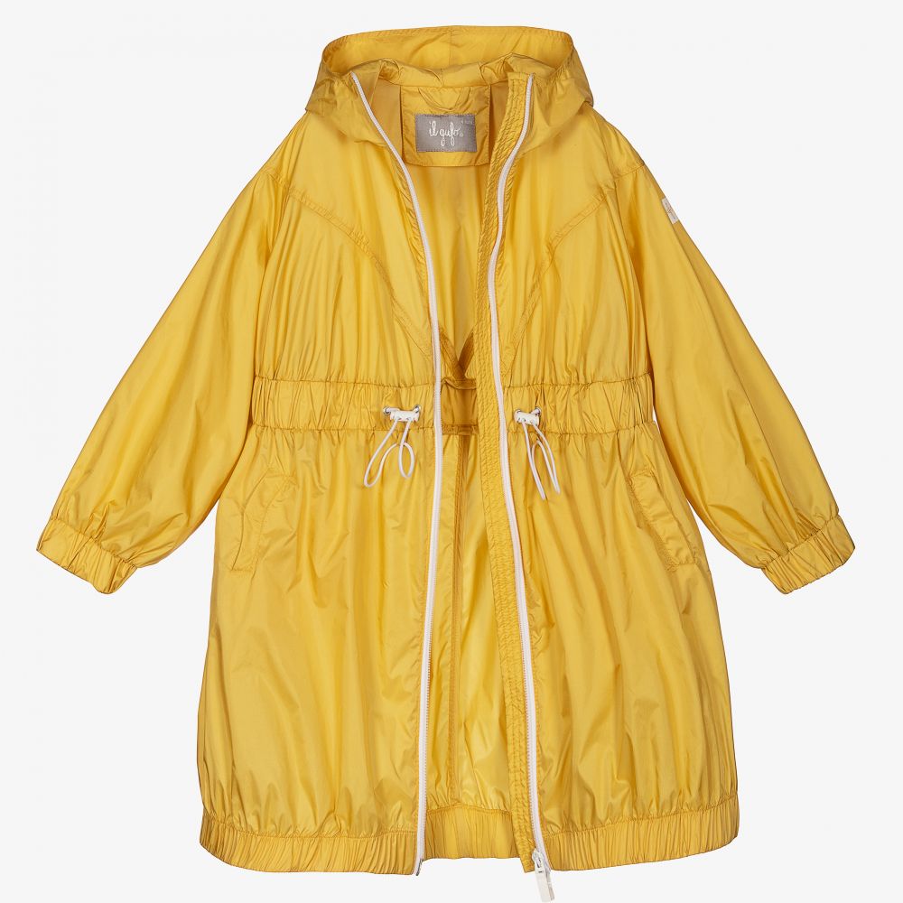 Il Gufo-Горчично-желтое пальто для девочек | Childrensalon Outlet