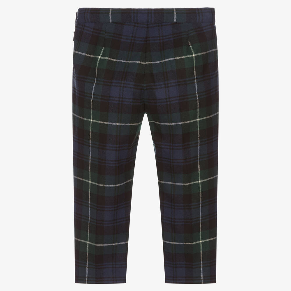 Il Gufo-بنطلون فيسكوز تويل لون كحلي للبنات | Childrensalon Outlet