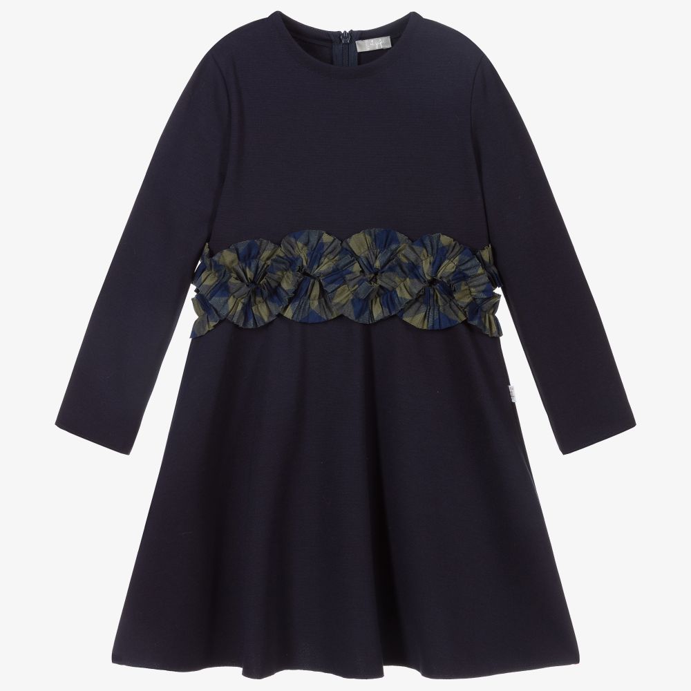 Il Gufo - Navyblaues Jerseykleid (M) | Childrensalon