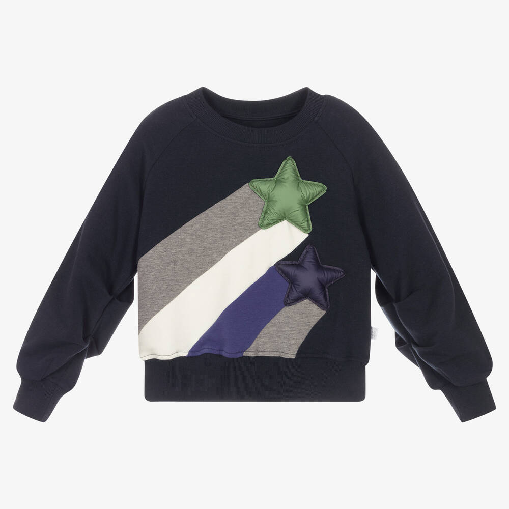 Il Gufo - Navyblaues Sweatshirt (M) | Childrensalon
