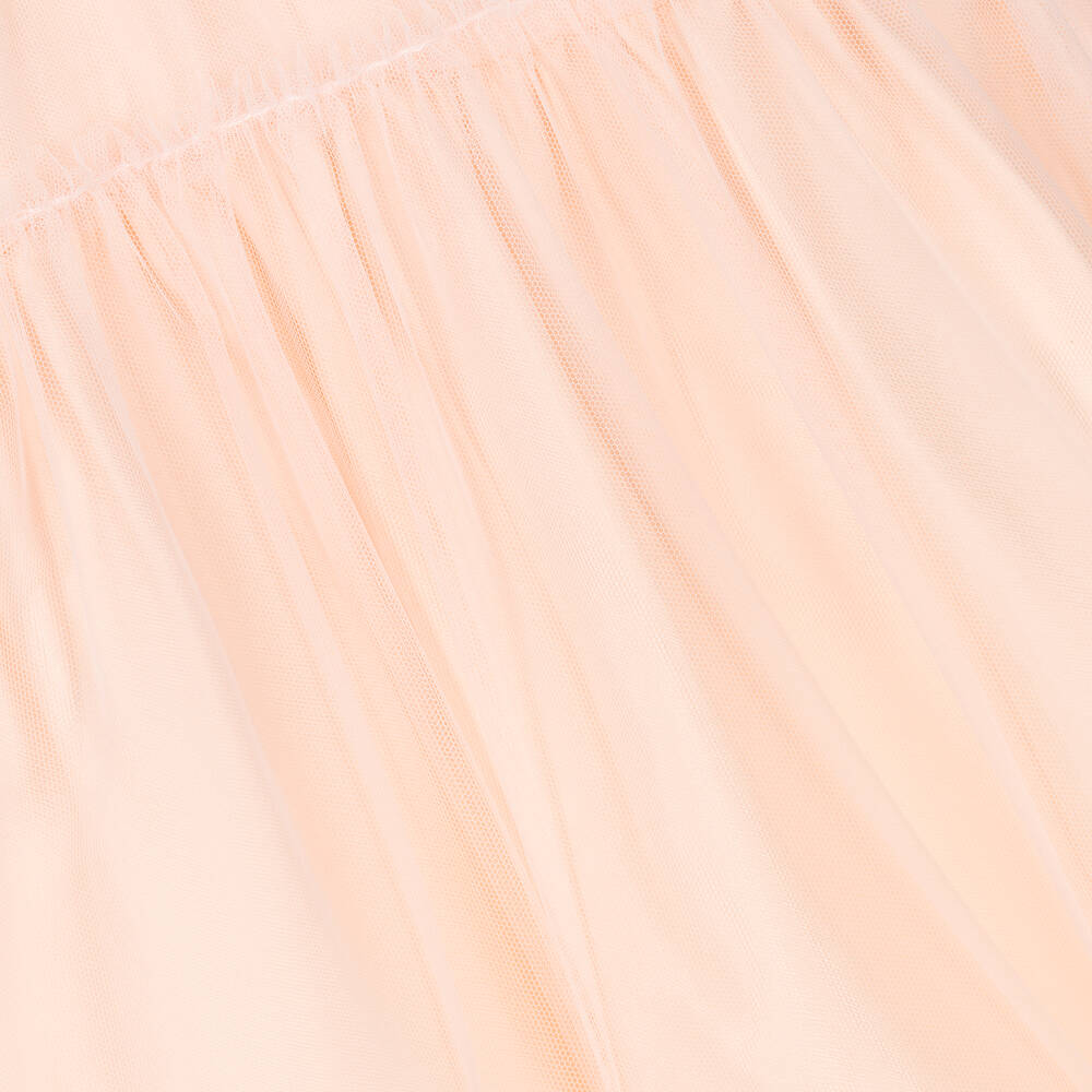 Il Gufo-فستان تول لون زهري فاتح | Childrensalon Outlet