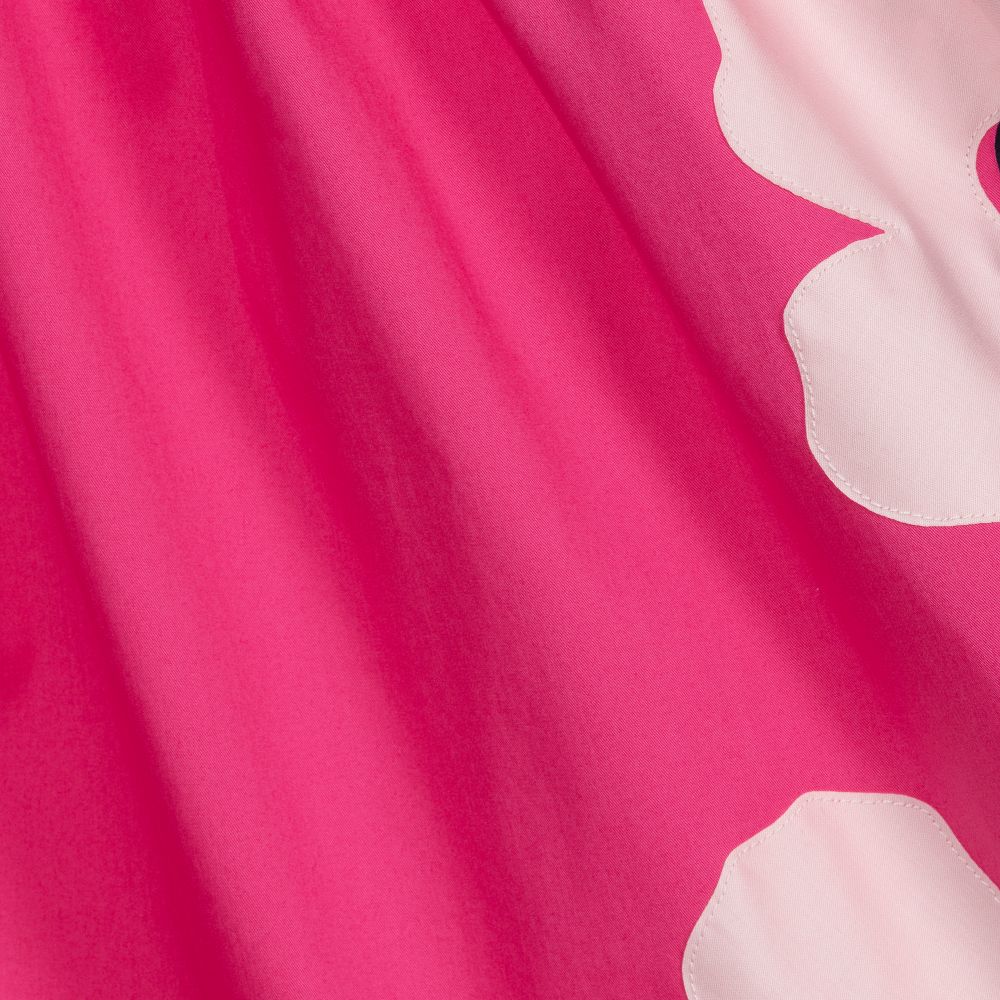 Il Gufo-Розовое хлопковое платье для девочек | Childrensalon Outlet