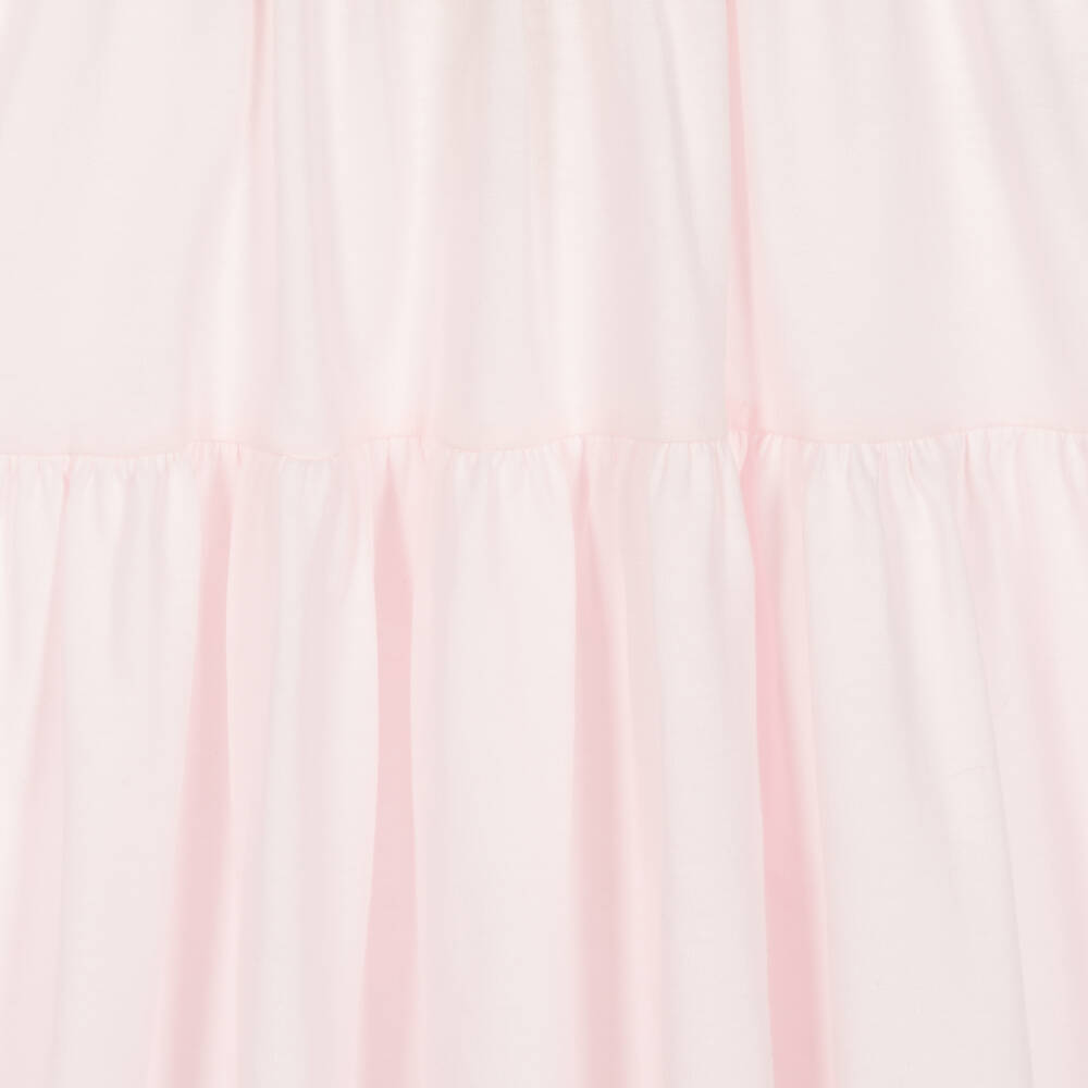 Il Gufo-فستان قطن جيرسي لون زهري | Childrensalon Outlet