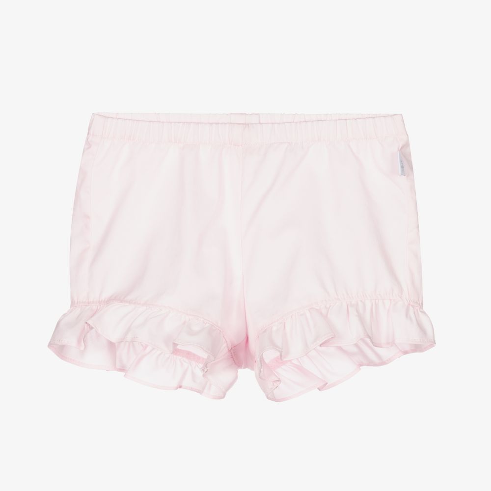 Il Gufo - Rosa Baumwollshorts für Mädchen | Childrensalon