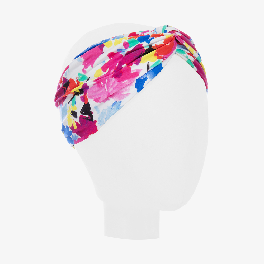 Il Gufo-Girls Pink Floral Headband | Childrensalon Outlet