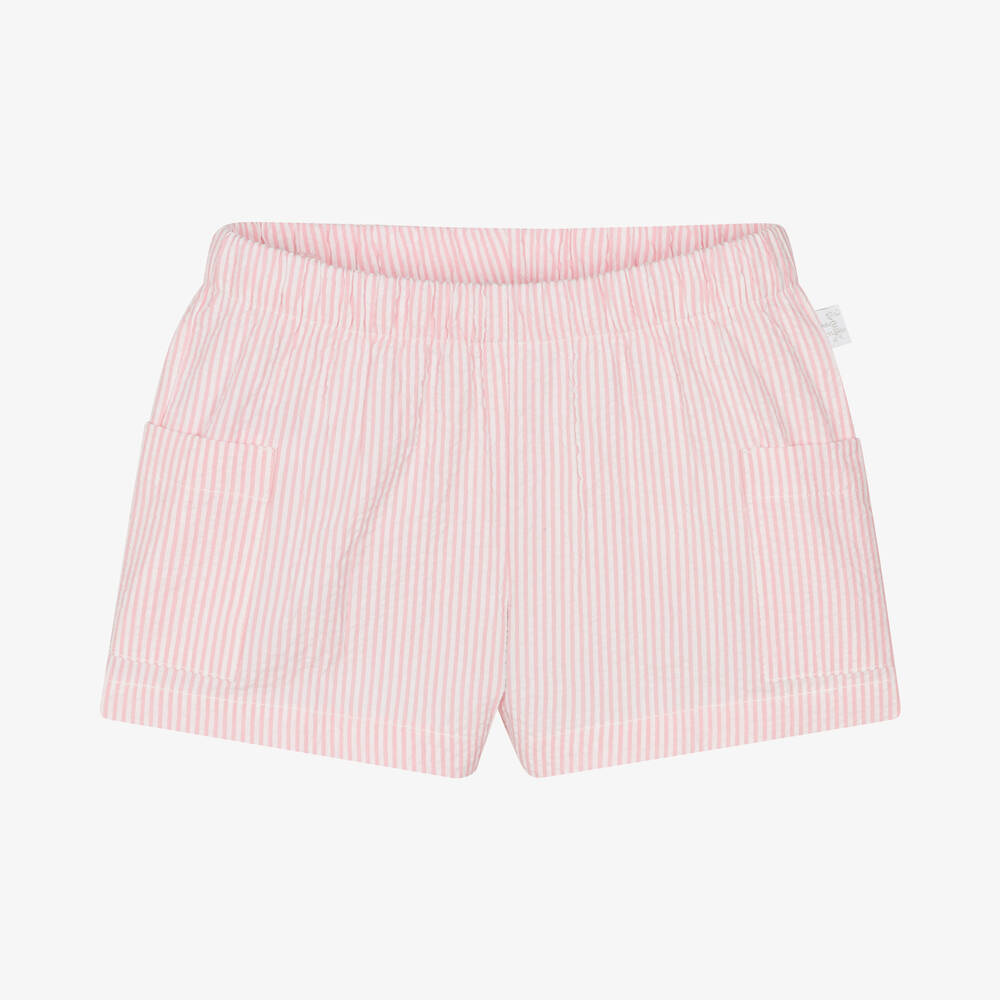 Il Gufo - Розовые шорты с тонкую полоску | Childrensalon