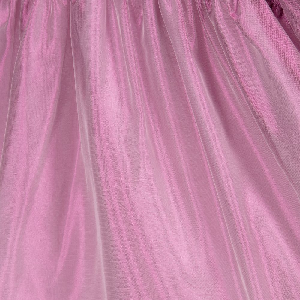 Il Gufo-Фиолетовое шелковое платье для девочек | Childrensalon Outlet