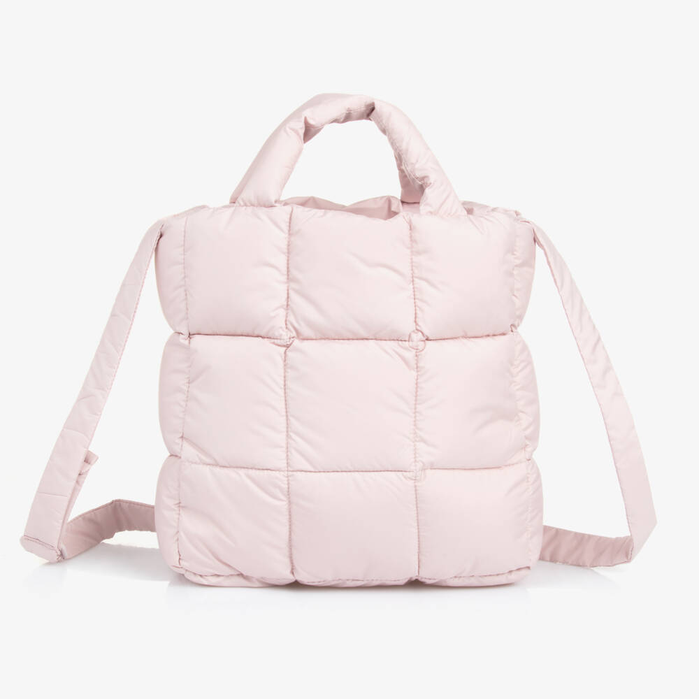 Il Gufo-Girls Quilted Pink Shoulder Bag | Childrensalon Outlet