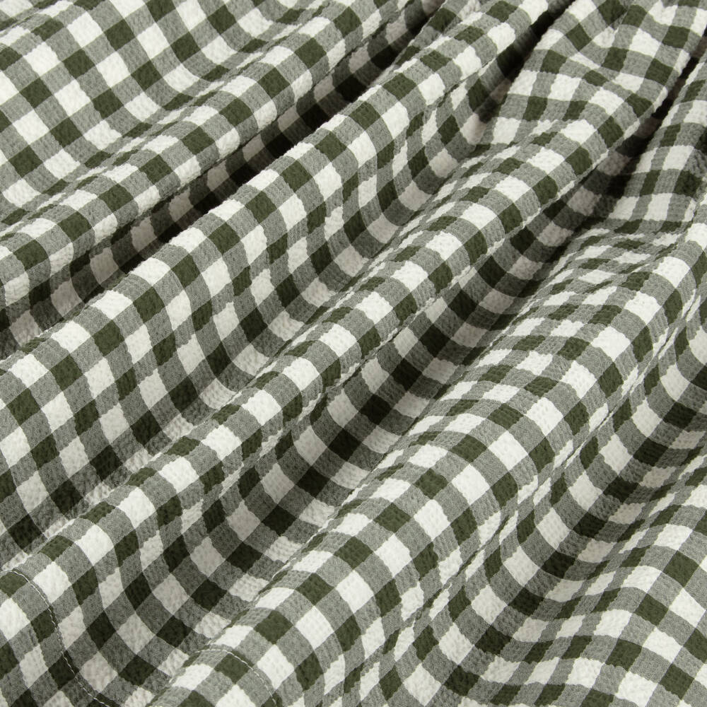 Il Gufo-Girls Seersucker Gingham Sundress | Childrensalon Outlet