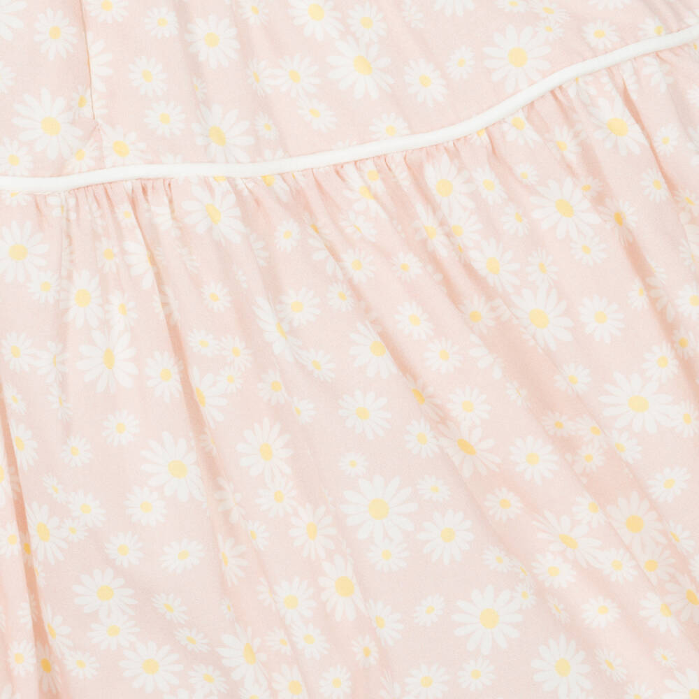 Il Gufo-Girls Springtime Daisy Cotton Frock | Childrensalon Outlet