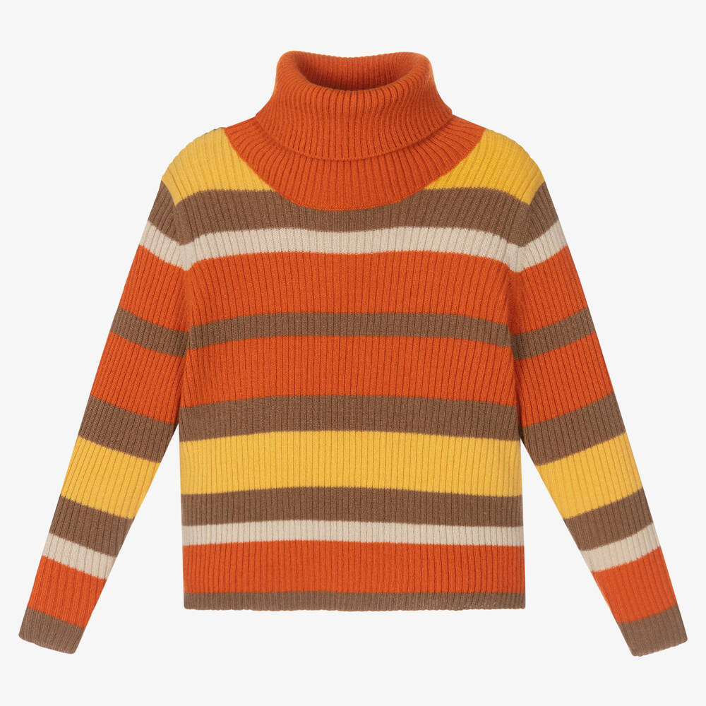 Il Gufo - Шерстяной свитер в полоску | Childrensalon