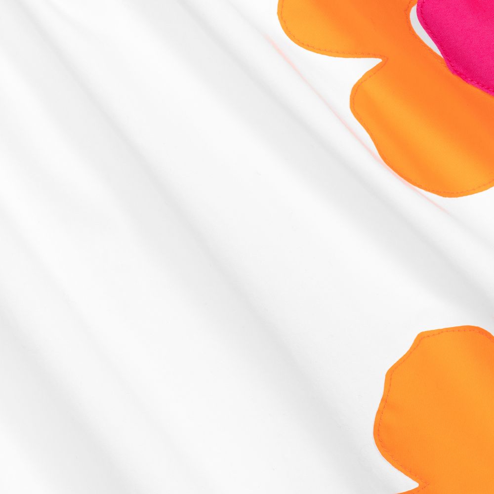 Il Gufo-Белое хлопковое платье для девочек | Childrensalon Outlet