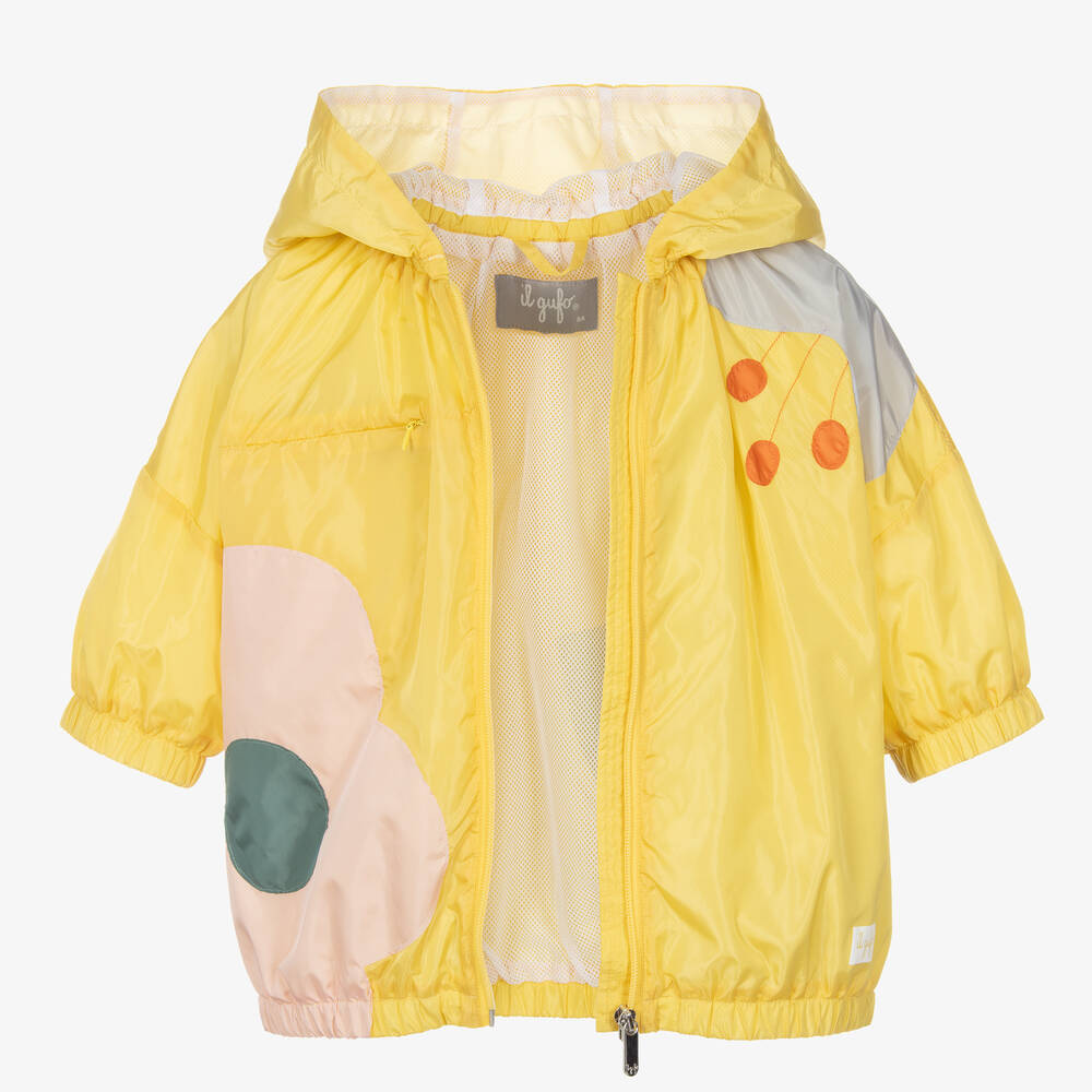 Il Gufo-Желтая куртка с капюшоном | Childrensalon Outlet