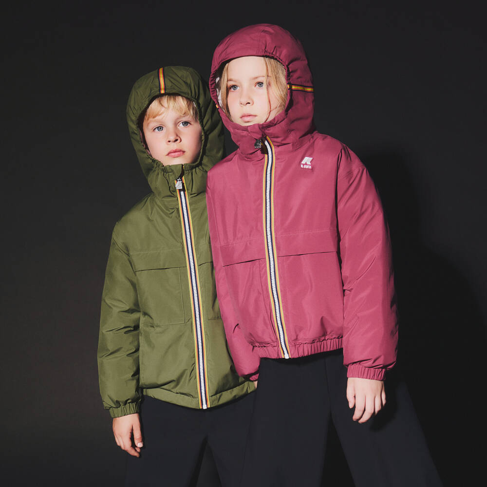 Il Gufo-Green Water Resistant Jacket | Childrensalon Outlet