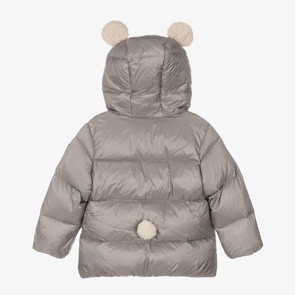 Il Gufo - Grey Down Padded Jacket | Childrensalon Outlet