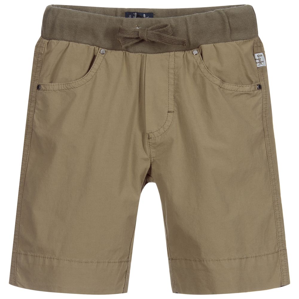 Il Gufo - Khakigrüne Shorts aus Baumwolle | Childrensalon