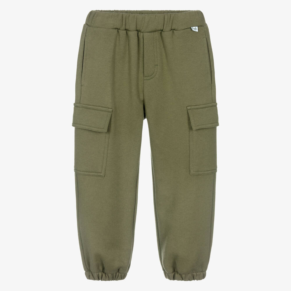Il Gufo-Khaki Joggers | Childrensalon Outlet